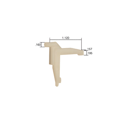 CRL Plastic Swivel Key - Bulk 100/Pk