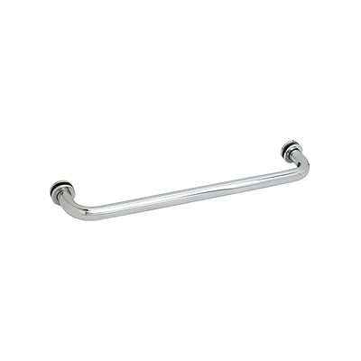 CRL Polished Chrome 18" Single-Sided Towel Bar for Glass