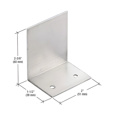CRL-U.S. Aluminum End Dam for OS175 and OS175SG Window Wall Systems- 20/Pk