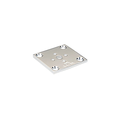 CRL Brite Anodized Standard 2" x 2" Base for Post Extrusion