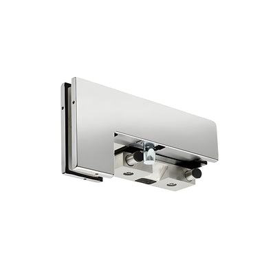 CRL Polished Stainless LH Sidelite Mount Transom Patch Fitting With PK/ESK Stop/Strike
