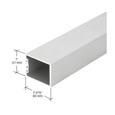 CRL-U.S. Aluminum Vertical Mullion for OS-2 Systems - 24'-2", Clear Anodized Class 1