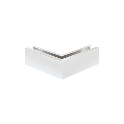 CRL Satin Anodized 12" 90º Mitered Corner Cladding for B7S Series Heavy-Duty Square Base Shoe