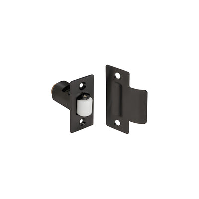 CRL Nylon Roller Catch With Strike - Antique Bronze
