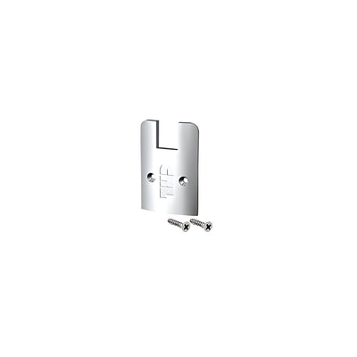 CRL Polished Stainless Low Profile Sidelite Rail Cap with Screws