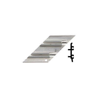CRL-U.S. Aluminum Left Hand Anchor Clip, 90º, Outside Corner, 4/Pk