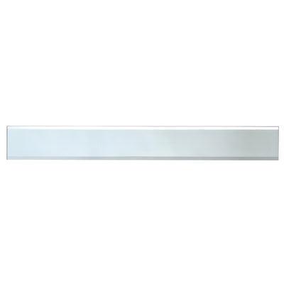 CRL Clear Mirror Glass 4" x 52" Strips Beveled Only on 2 Long Sides