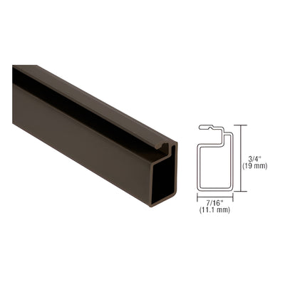 CRL Bronze 3/4" x 7/16" Extruded Screen Frame