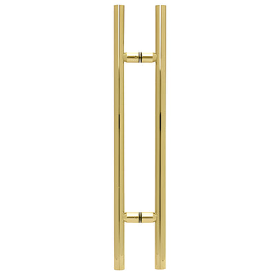 CRL Polished Brass 24" Ladder Style Pull Handle