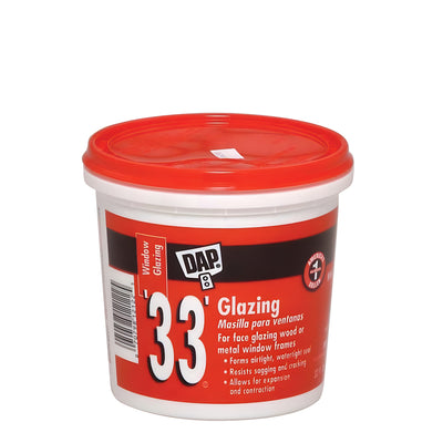 CRL White DAP® '33'® Glazing Compound - Quart