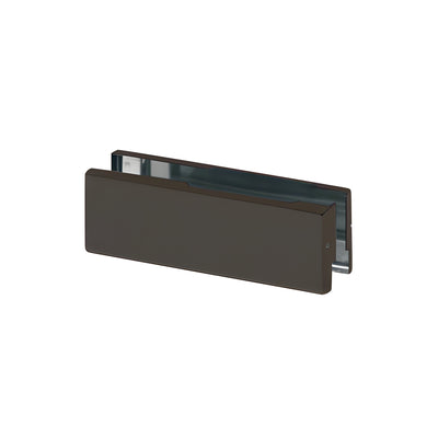 CRL Black Bronze Anodized Patch Fitting Replacement Cover Plate for PH34