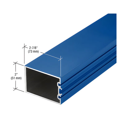 CRL-U.S. Aluminum Custom Paint 2-7/8" Structural Silicone Glazed Vertical Mullion - 24'-2"