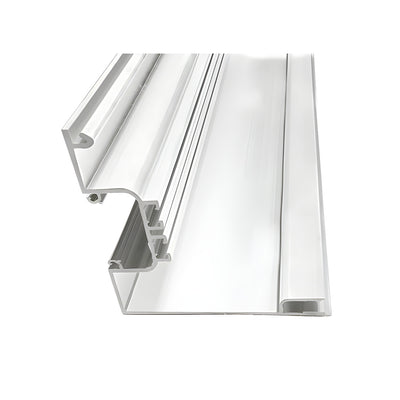 CRL-U.S. Aluminum White KYNAR® Paint 90 Corner, Male Mullion, Dual Thermally Improved - 24'-3"