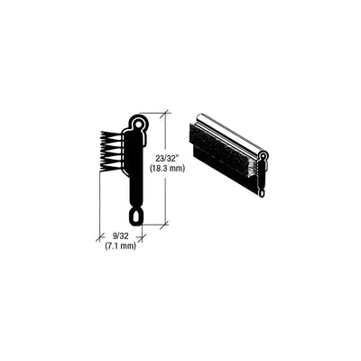 CRL Flexible Stainless Steel Beaded Belt Molding for 1953-1963 Chrysler - 96" Length
