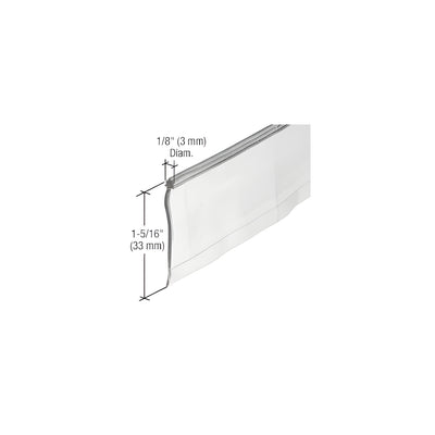 CRL 36" Clear Shower Door "Star Tip" Vinyl Sweep