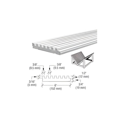 CRL PVC Slot Rack Flooring