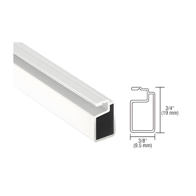 CRL White 3/4" x 3/8" Extruded Screen Frame