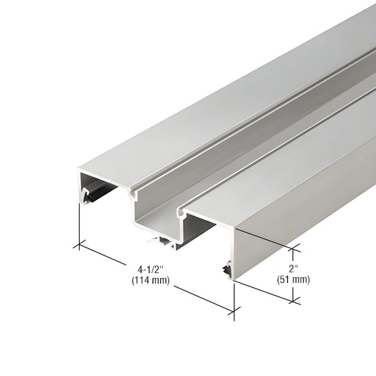 CRL-U.S. Aluminum Rotating Door Mullion 24'-2" Clear Anodized