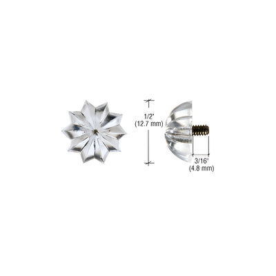 CRL Crystal Clear Plastic Buds