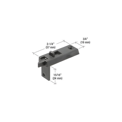 CRL Black Tilt Window Latch for Better Bilt Window