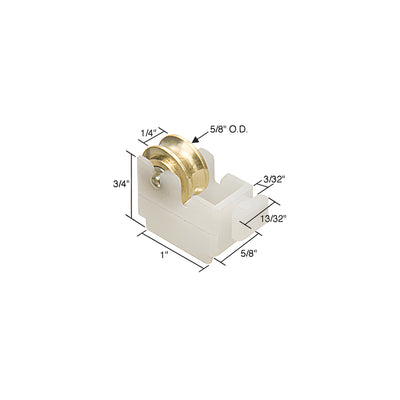 CRL 5/8" Steel Sliding Window Roller