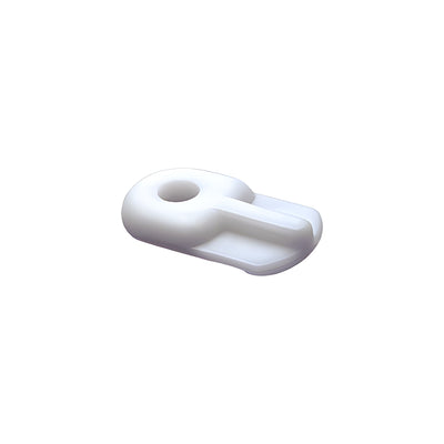 CRL White Nylon Flush Screen Clips - Carded