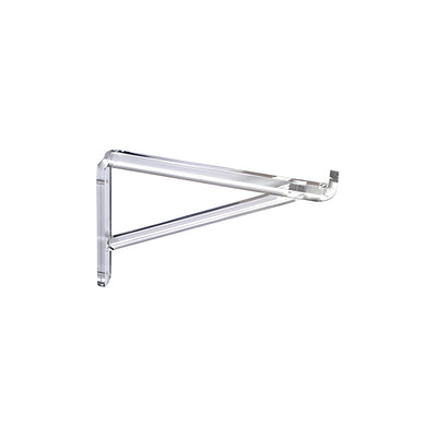CRL Clear Lucite 12" Shelf Brackets