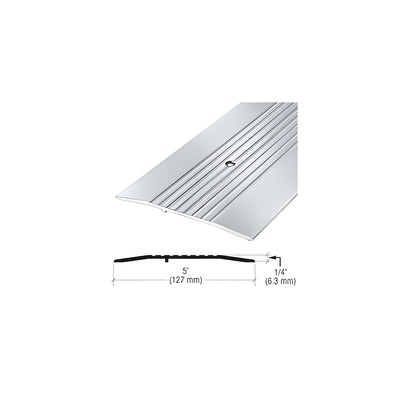 CRL 5" Aluminum Commercial Saddle Threshold - 73" Length