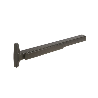 Von Duprin® Dark Bronze Concealed Vertical Rod Panic Exit Device with Grooved Case 36” x 99” Exit Only