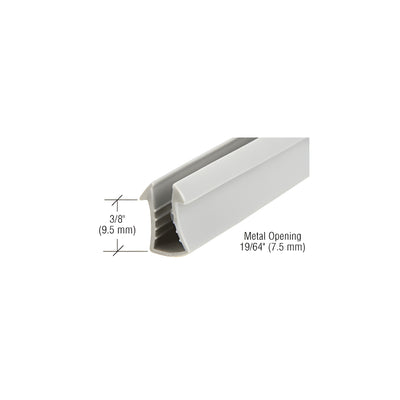 CRL Shower Door Glazing Vinyl for 1/4" Glass - 100' Roll