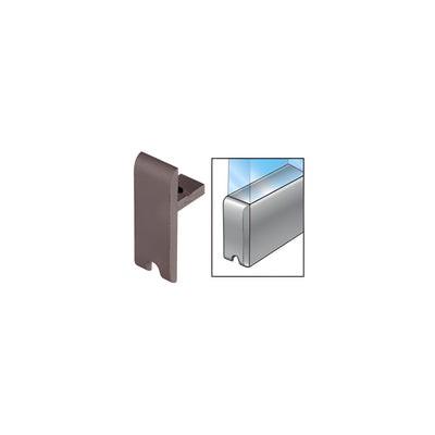 CRL Duranodic Bronze End Cap for LK610 'H' Bar