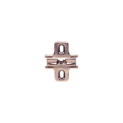 CRL Chrome European Style Glass Door Hinge Mounting Plate