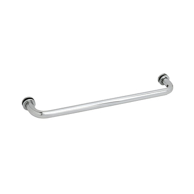 CRL Polished Chrome 24" BM Series Tubular Single-Sided Towel Bar
