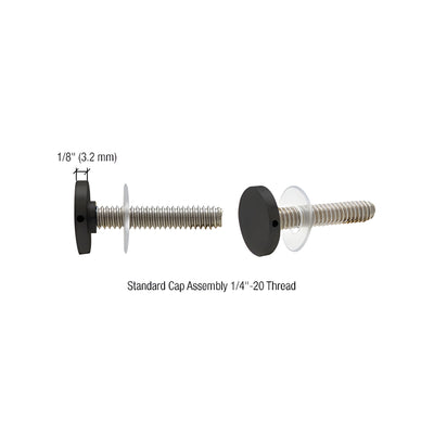 CRL Matte Black BMNW Stud Replacement Set