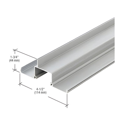 CRL-U.S. Aluminum Clear Anodized Stacking Head Insert - 24'-2"