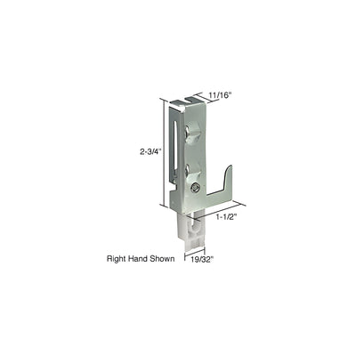 CRL Bottom Wardrobe Door Guide for Acme
