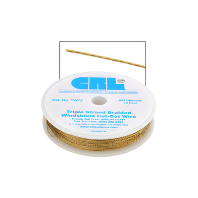 CRL Triple Strand Braided Cut-Out Wire
