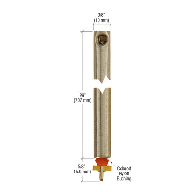 CRL 29" Tubular Spiral Non-Tilt Window Balance Red Bushing