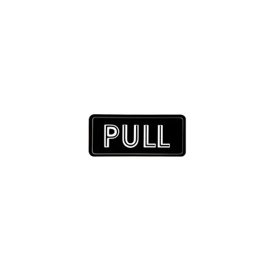 CRL Horizontal "PULL" Decal