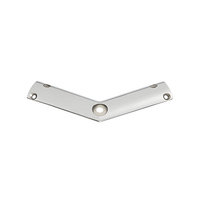 CRL Polished Stainless 135º Post P-Series Radius Replacement Saddle