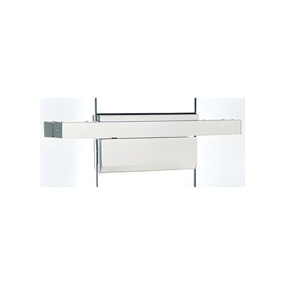 CRL Polished Stainless Single Floating Header for Overhead Concealed Door Closers for 36" Wide Opening