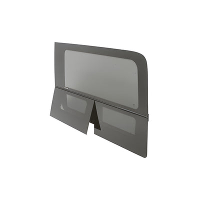 CRL 2007-2019 OEM Design 'All-Glass' Look Sprinter Van Dual-Vent Drivers Side Rear Quarter Panel Window for 170" Wheel Base Van