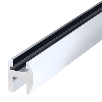 CRL Brite Anodized Deluxe Shower Door Header Kit - 144"