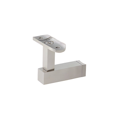 CRL Brushed Stainless Shore Series Post Mounted Hand Rail Bracket