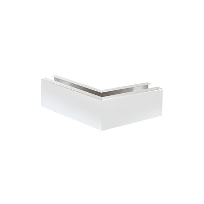 CRL Satin Anodized 12" Mitered 135º Corner Cladding for B7S Series Heavy-Duty Square Base Shoe