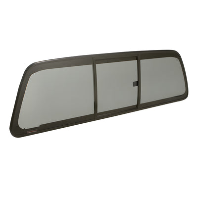 CRL "Perfect Fit" 2008+ Ford Super Duty Tri-Vent Three Panel Slider with Solar Glass