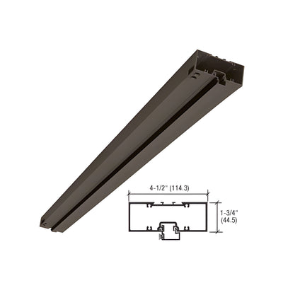CRL-U.S. Aluminum Bronze Anodized 1-3/4" x 4-1/2" 450 Series Single Acting Prepped Door Header