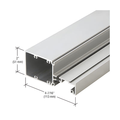CRL-U.S. Aluminum Clear Anodized Vertical Mullion 2" x 4-1/2" - 24'-2"
