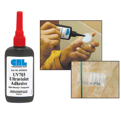 CRL UV703 High-Viscosity UV Glue 100g — Glass & Acrylic Bonding