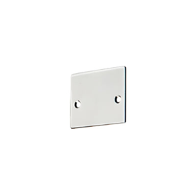 CRL Polished Stainless End Cap with Screws for NH2 Series Wide U-Channel